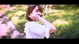 Japanese asian schoolgirl fingered hard