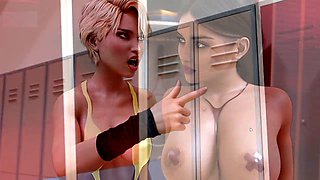 Gym girl, naked girls, micro bikini