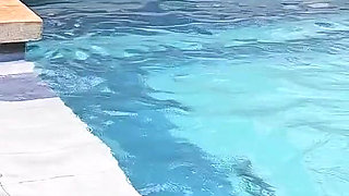 The Martix Walk Chapter Ii: Mariana Makes Yeri and Raul Give Her a Double Penetration in the Pool in the Rain