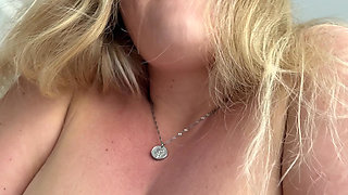 Real Homemade Anniversary: Massive K-cup Blonde POV & Huge Ass Finish