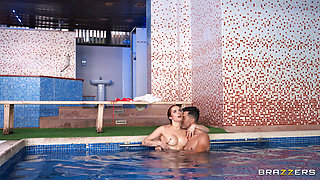 Naughty Audrey Reid Breaks All the Rules for a Steamy Spa Session with Marco Bull