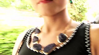 Thai teen picked up for rough threesome