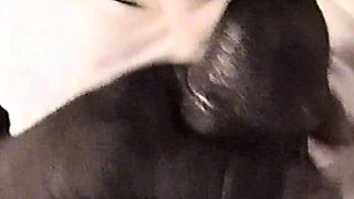 Cute amateur girlfriend gives a hardcore blowjob