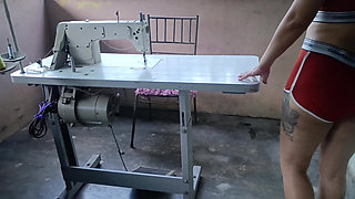 I Love Masturbating with My Fingers When I'm Sitting at My Sewing Machine and Pumping the Foot Pedal
