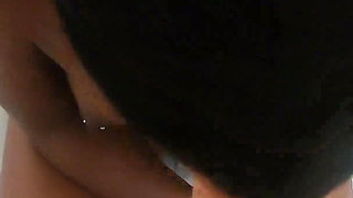 Ebony From Pussy to Mouth and Cum in Mouth