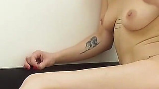 Blonde MILF Enjoys While Her Slave Is Licking Her Ass