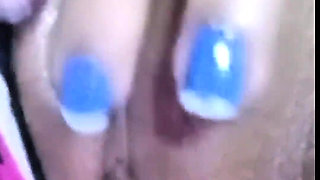 Colombian Latina Masturbates and Touches Her Big Tits