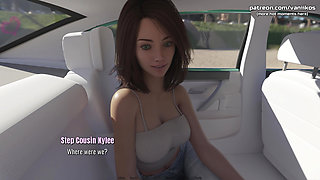 Cute 18yo Innocent Virgin Stepcousin Teen with a Perfect Body and a Big Ass Gets Horny While Watching a Movie - Heart Problems