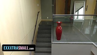 Brother-in-law caught uber-sexy sister masturbating with a sex toy and immediately screwed her