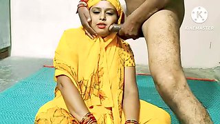 Desi Bhabhi Hardcore Fuck with Hindi Voice - Full Village Neighbor Sex Video
