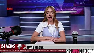 My Naughty Stepsis Myra Moans Gives Blowjob POV - Teen Step Sister Fuck