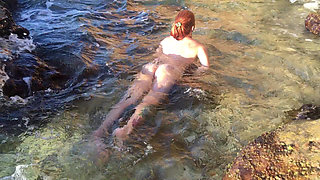 Swimming Naked in Cyprus