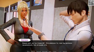 Hot teacher gets off in the pool while playing spy games