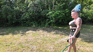 Water Play in the Yard