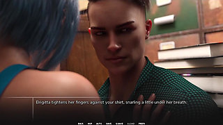 Taboo University 114 - Tattoo College Emo Gives Me a Handjob in the Closet