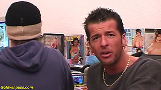 Her first rough anal office sex