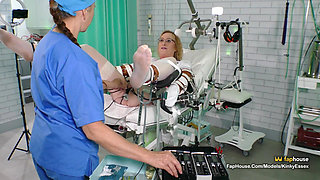 Lisa Essex and Mistress Jane Medical Fetish Electro Play