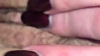 MILF with Hairy Pussy Rides Cock Hard!