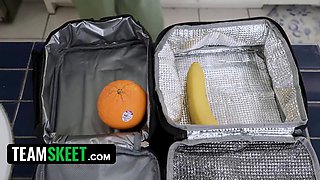 If you don't tell your daddy i pounded the neighbour, i'll let you cover my face with your sperm