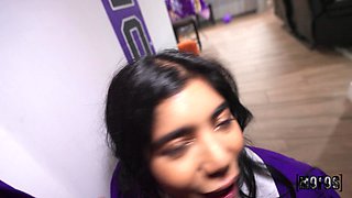 Raunchy spic girl sneaky sex movie