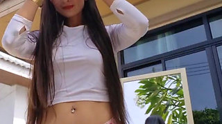 Panties Flashing and Beauty Fun with Me