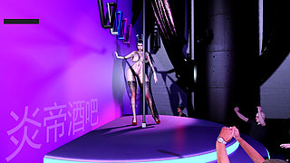 Digital Goddess of Sensual Beauty - 3D Animation Hentai