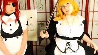 slut his tall blonde fetish flashing ass on live webcam