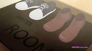 Ass up the submissive moans as thick load spills inside ○ Hentai Anime