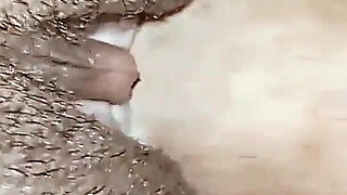 Indian Aunty with Young Boy Playing with Tits & Desi Pussy