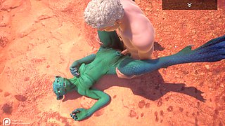 ดราก้อนบอลบลูม่า, reptiles animation, furry hentai