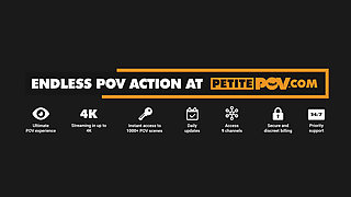 Petite Peach Lollypop Makes the Boat Ride Dirty and Unforgettable