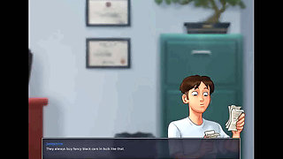 Summertime saga: they got caught fucking in the office ep 198