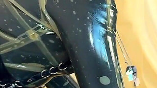 Latex Bag Mistressae & Miss Lilly Edging Threesome