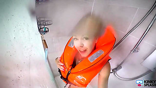 Steamy Lifejacket Shower