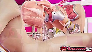 Car Toon In Seductive Pink Succubus: Rule34 3d Hentai Featuring Small Tits And Handjob Delights!