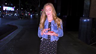 Brunette babe Karla Kush rides massive black dicks with Jamal in a steamy interracial coupling