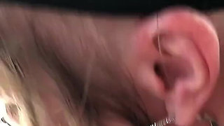 Big Cock Blowjob in a Rolling Car