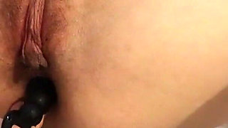 Fucking Both Holes - Anal Beads & Vibrator