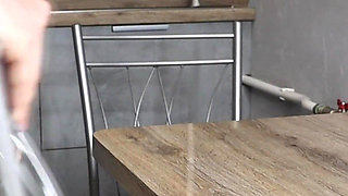 I Invited My Classmate to Visit. Cum in Pussy