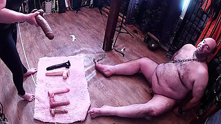 Mature British Mistress Satana's Cock Sucking Training Part 2 - BBW Domination & Deep Throat Gagging