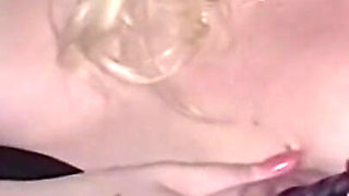 Bored MILF Masturbating in the Car