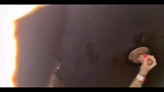 I Invited My Friends to Suck Cock with Me at the Gloryhole. Part 3