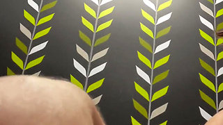 Naked Pissing and Cheeky Little Butthole Flash in Public Toilets