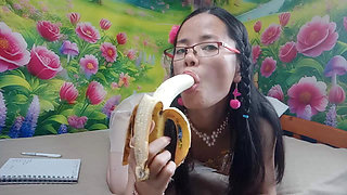 sucking banana video special turn you on