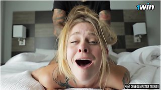 Her Climax Is Amazing - Crazy Blonde Has Eye Rolling Orgasms