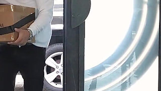 Birthday Surprise: Big Tits MILF Stepmom Replaces Stepsons Sex Doll and Gets Destroyed