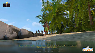 Stranded & Naked Gameplay Part 1 - Brian and Megan's Island Survival