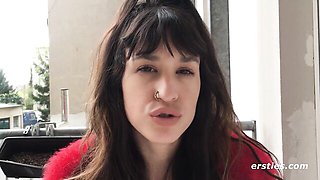 Stunner mademoiselle at small tits clip