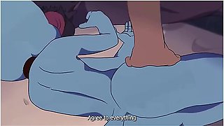 Gumball Nicole Gives Herself To A Crowd Of Fans With Big Cocks Right On Her Marital Bed And Records Everything For Her Husband[eng Sub] With Car Toon