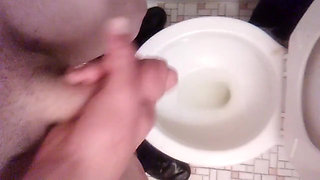 Hot Transgirl Playing with Myself as I Piss